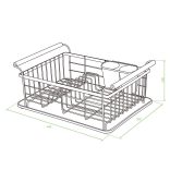 LAVEO OSLO csepegtető szett, fekete