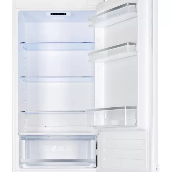 Kluge beépíthető kombi hűtőszekrény alul fagyasztóval, LessFrost 195/75