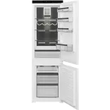 Kluge beépíthető kombi hűtőszekrény alul fagyasztóval, DualNoFrost, 170L/63L