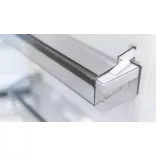 Kluge beépíthető kombi hűtőszekrény alul fagyasztóval, DualNoFrost, 170L/63L