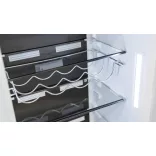 Kluge beépíthető kombi hűtőszekrény alul fagyasztóval, DualNoFrost, 170L/63L