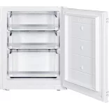 Kluge beépíthető kombi hűtőszekrény alul fagyasztóval, NoFrost, 206L/64L