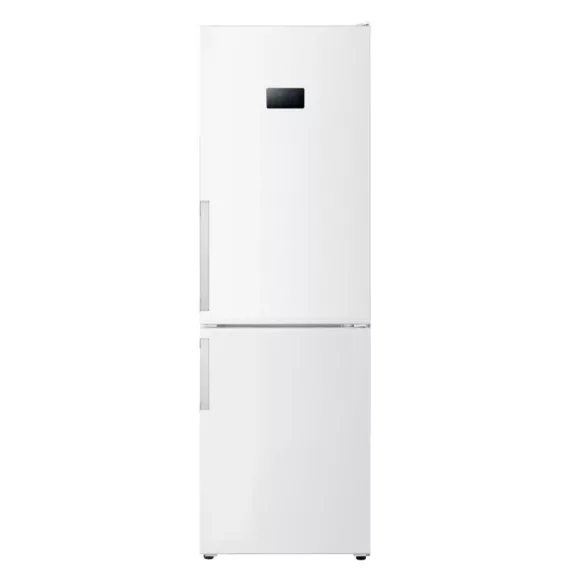 Kluge szabadonálló fehér kétajtós kombi hűtőszekrény, NoFrost, 264L/113L