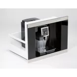 Coffee Case kávéfőző fiók, inox, 240x325