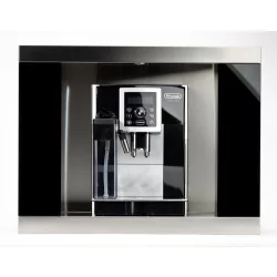 Coffee Case kávéfőző fiók, inox, 270x375