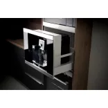 Coffee Case kávéfőző fiók, inox, 240x340