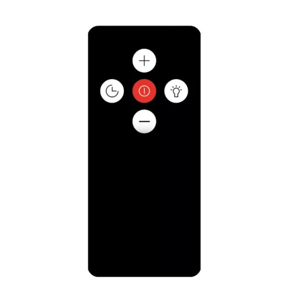 Kluge beépíthető matt fekete páraelszívó, 60cm, 17cm magas