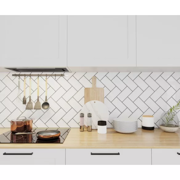 Kluge beépíthető fekete páraelszívó, 60cm