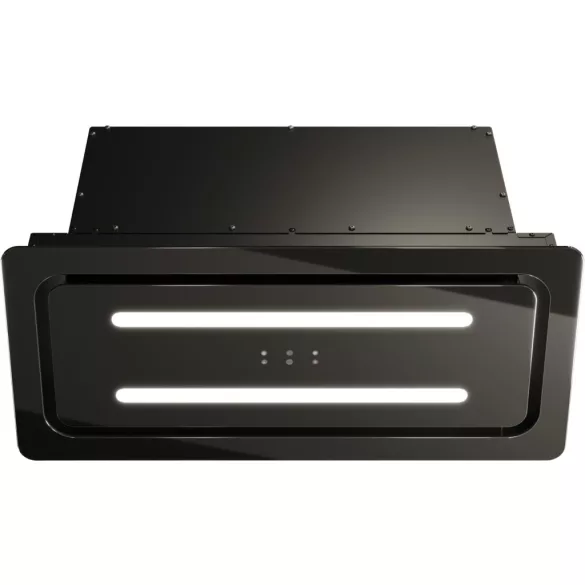 Kluge beépíthető fekete páraelszívó, 60cm