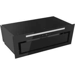 Kluge beépíthető fekete páraelszívó, 80cm