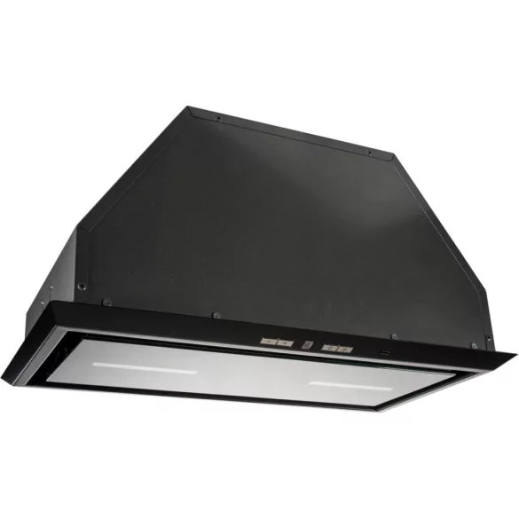 Kluge beépíthető matt fekete páraelszívó, 60cm