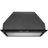 Kluge beépíthető matt fekete páraelszívó, 60cm