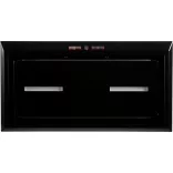 Kluge beépíthető matt fekete páraelszívó, 60cm