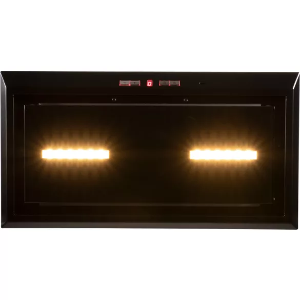 Kluge beépíthető matt fekete páraelszívó, 60cm