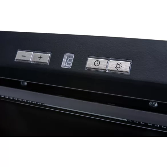 Kluge beépíthető matt fekete páraelszívó, 60cm