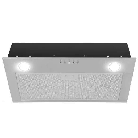 Kluge beépíthető inox páraelszívó, 60cm, 17cm magas