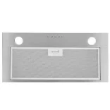 Kluge beépíthető inox páraelszívó, 60cm, 17cm magas