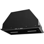 Kluge beépíthető matt fekete páraelszívó, 72cm