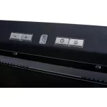 Kluge beépíthető matt fekete páraelszívó, 72cm