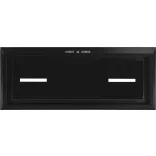 Kluge beépíthető matt fekete páraelszívó, 72cm