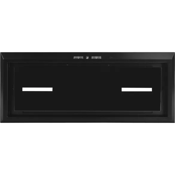 Kluge beépíthető matt fekete páraelszívó, 72cm