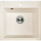 LAVEO ALENA jázmin egymedencés mosogató helytakarékos szifonnal