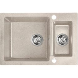 Laveo CELIA 1,5 medencés bézs mosogató (SBC_430T)