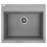 Laveo TAU 6 egymedencés mosogató, szürke