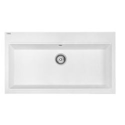 LAVEO TAU 9 nagymedencés mosogató, fehér