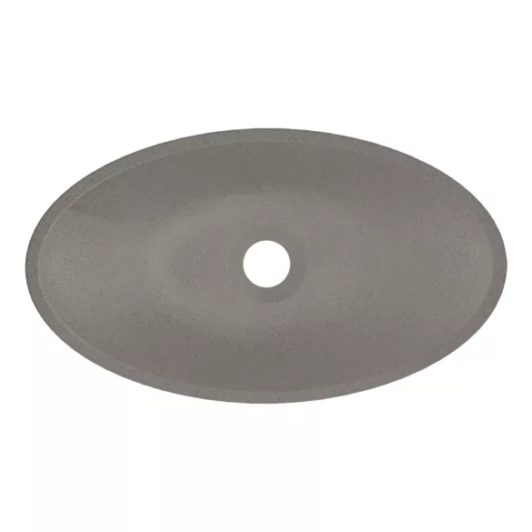 LAVEO VELA pultra szerelhető gránit mosdó, bézs